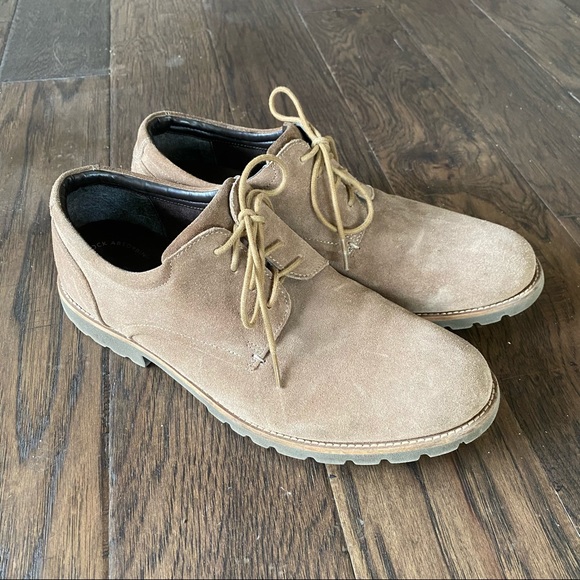 EUC Tan suede Rockports - Picture 6 of 7